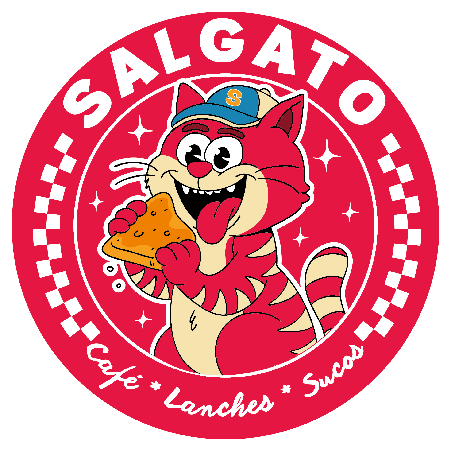 Logo do Salgato — Café, Lanches, Sucos